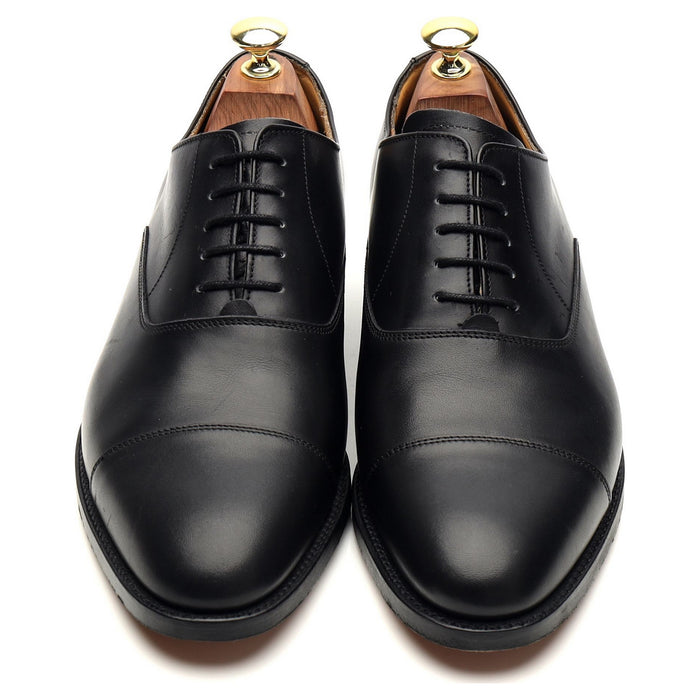 'Duxford' Black Leather Oxford UK 7.5 G