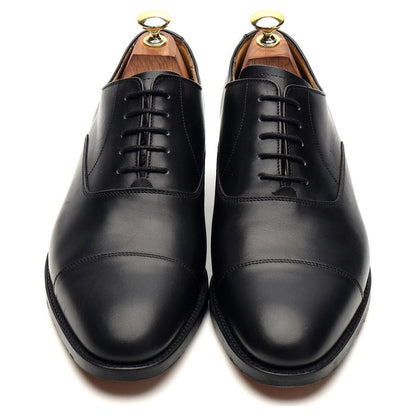 'Duxford' Black Leather Oxford UK 7.5 G