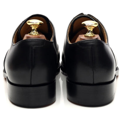 'Duxford' Black Leather Oxford UK 7.5 G