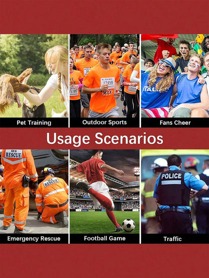 Emergency Whistles With Lanyard Sports Whistles Plastic Whistles Loud Crisp Sound Ideal For Teachers Lifeguard And Outdoor Fishing Camping Hiking Hunting Rescue Signaling Party Favors Referee And Offi