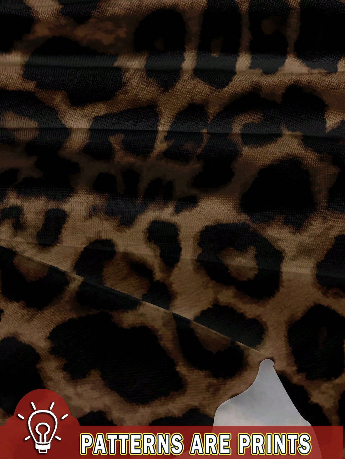 EMERY ROSE Sexy Casual Style Elegant Versatile Brown Leopard Print Full Pattern Women's Lightweight Jacket, Suitable For Autumn, Homewear Style Spring Fall