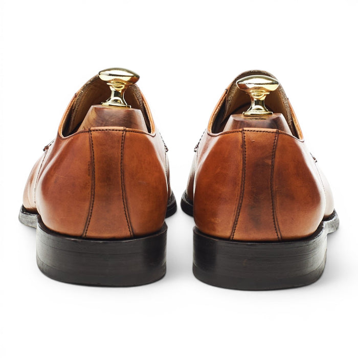 'Epping' Tan Brown Leather Derby UK 7 G
