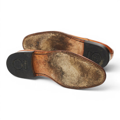'Epping' Tan Brown Leather Derby UK 7 G