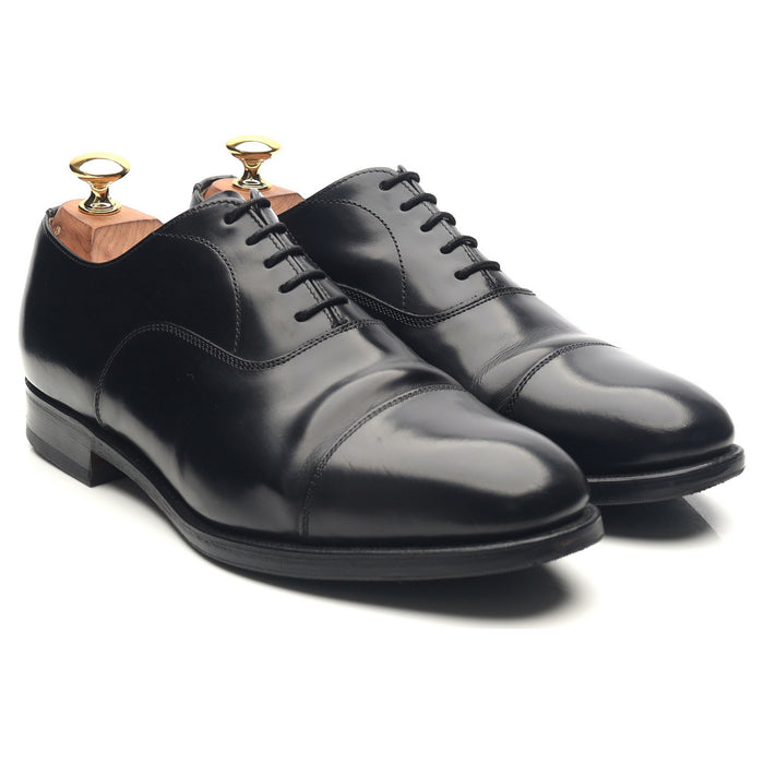'Epsom' Black Leather Oxford UK 6.5 F