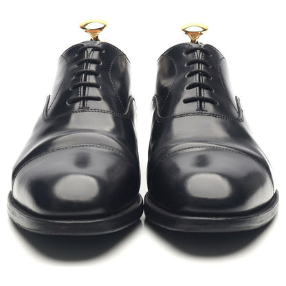 'Epsom' Black Leather Oxford UK 6.5 F