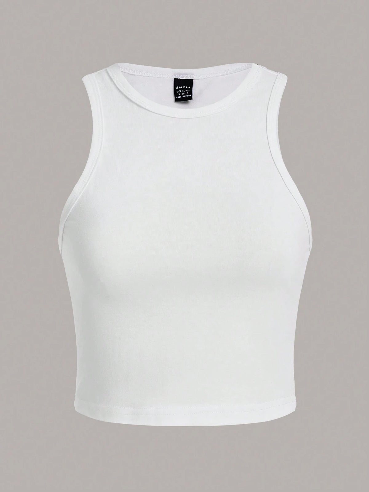 Essnce 3pcs/Pack Casual Minimalist Round Neck Slim Fit Women Tank Tops, Suitable For Summer