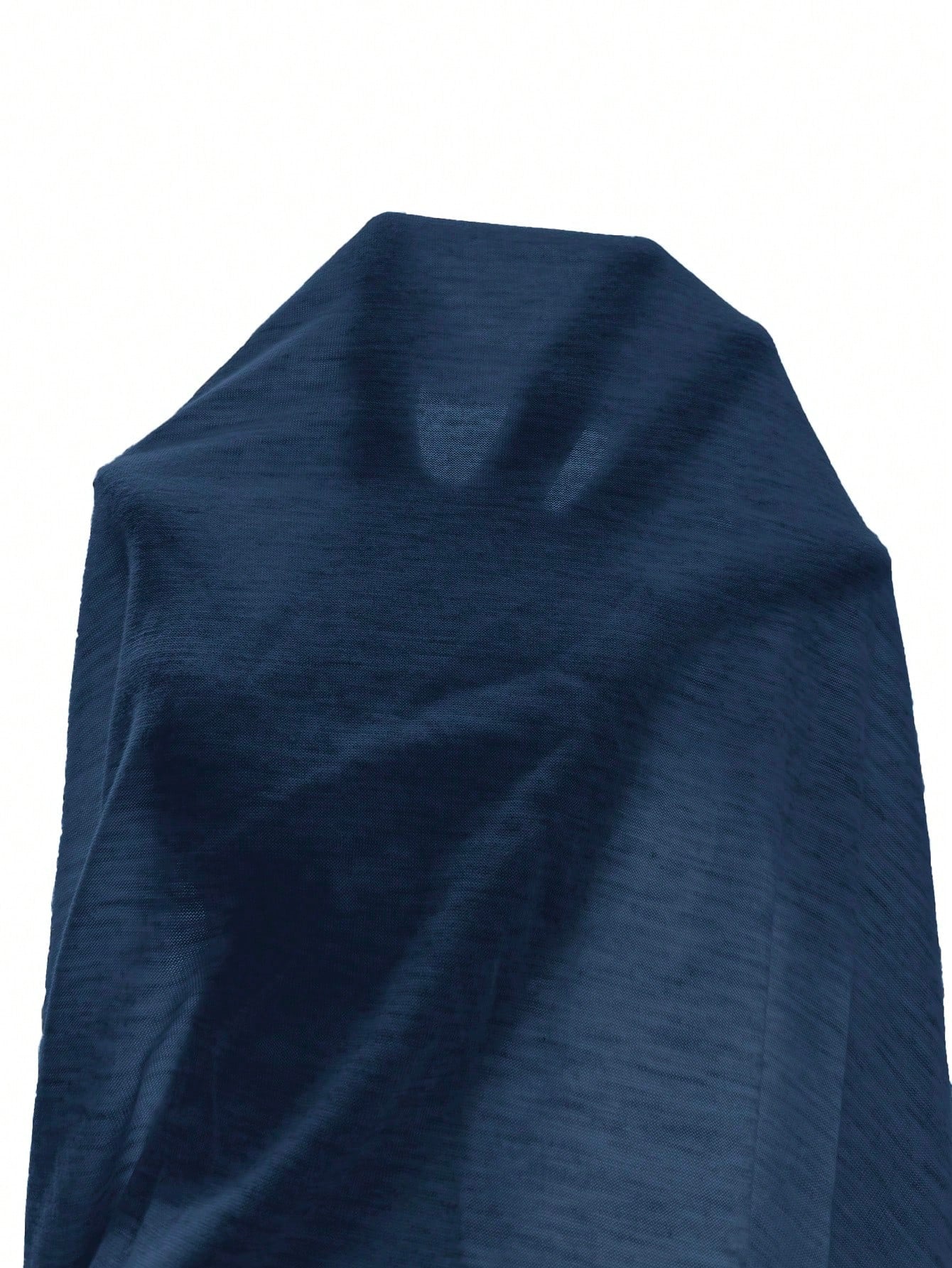 Essnce Loose Fit Arched Hem Long Sleeve Top For Women, Casual And Relaxed Style