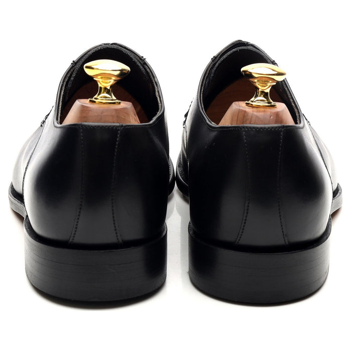 'Eton' Black Leather Derby UK 8 G