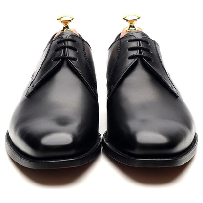 'Eton' Black Leather Derby UK 8 G