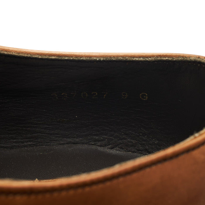 'Eton' Tan Brown Leather Derby UK 9 G