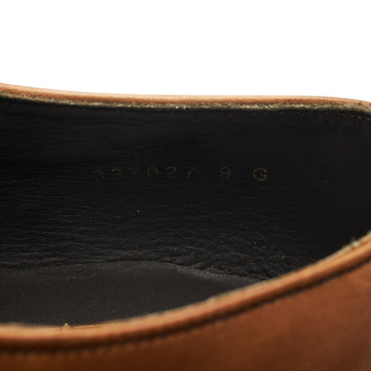 'Eton' Tan Brown Leather Derby UK 9 G