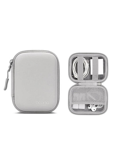 EVA Leather Earphone Bag, Data Cable, Charger, U Disk, U Shield, Hard Shell Protective Storage Box, Shock-Proof And Anti-Pressure. Photo Printer Storage Box, PU Leather Candy Color Series, Scratch-Res