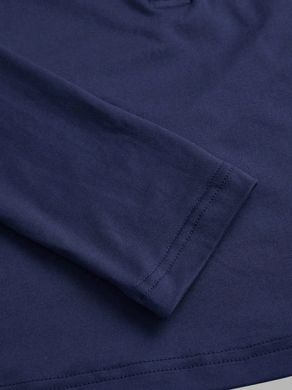 EZwear 3-Color Button Placket Long Sleeve Casual T-Shirt For Women Tight Tops V Neck Tops Women Long Sleeve Tops 3 Packs Tops