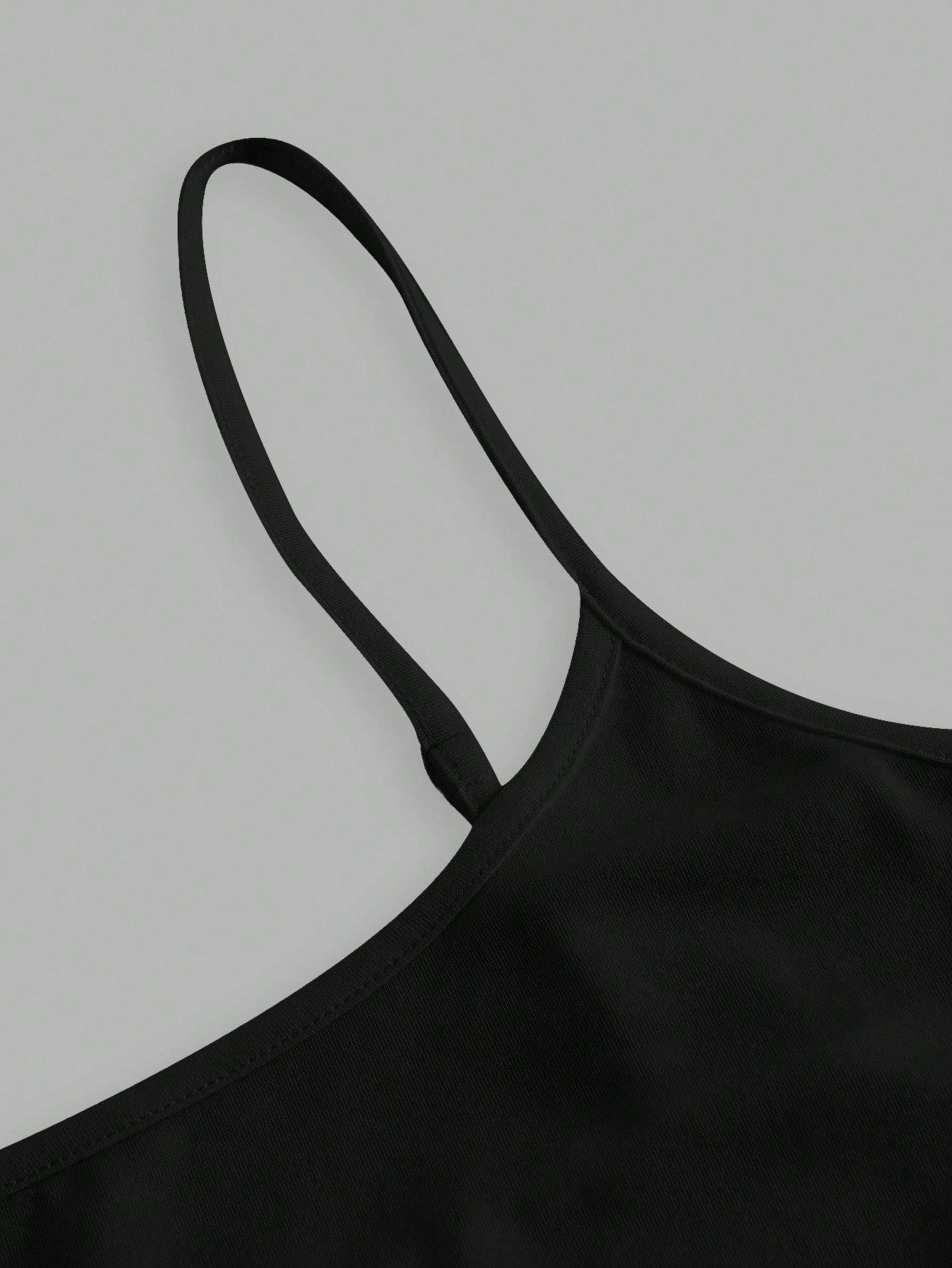 EZwear 3pcs/Set Women's Sexy Casual Cropped Camisole Tops, Suitable For Summer Beach Everyday Dark Brown Grey Black