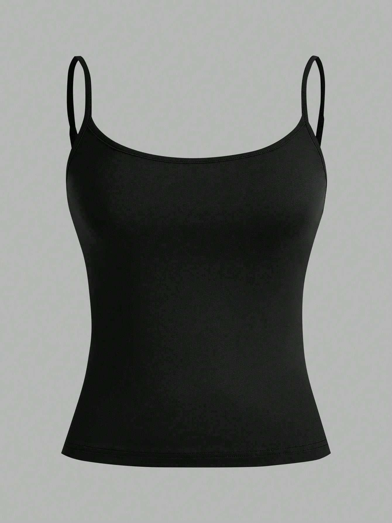 EZwear 3pcs/Set Women's Sexy Casual Cropped Camisole Tops, Suitable For Summer Beach Everyday Dark Brown Grey Black