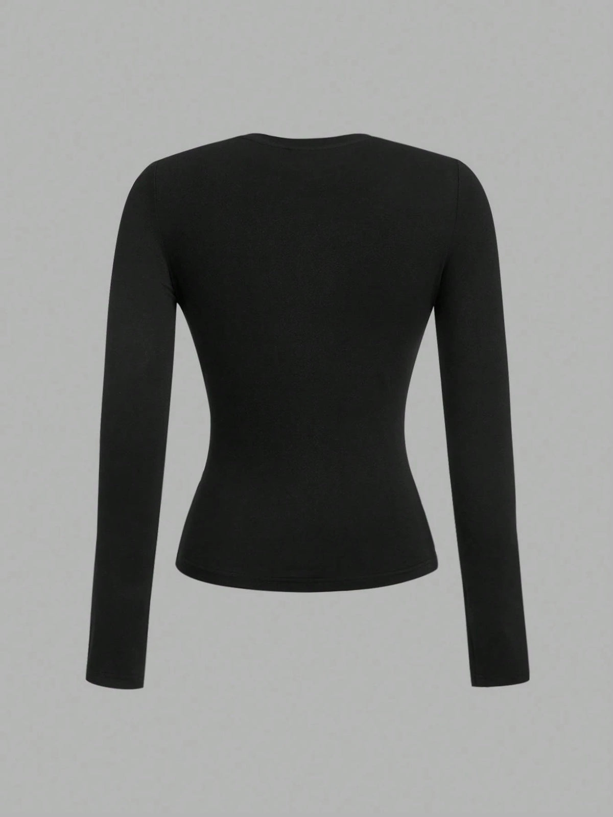 EZwear 3pcs Women Crew Neck Casual Fitted Long Sleeve T-Shirt Suit, Suitable For Spring And Autumn And Winter