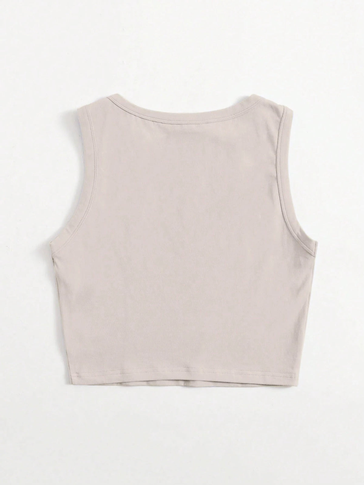EZwear Solid Crop Tank Top
