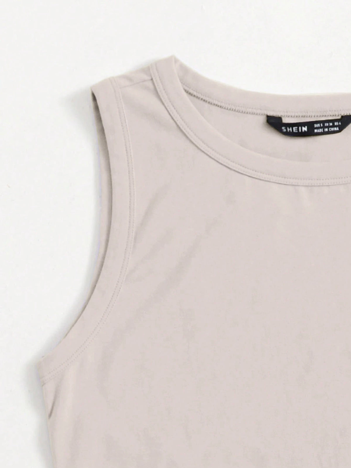 EZwear Solid Crop Tank Top