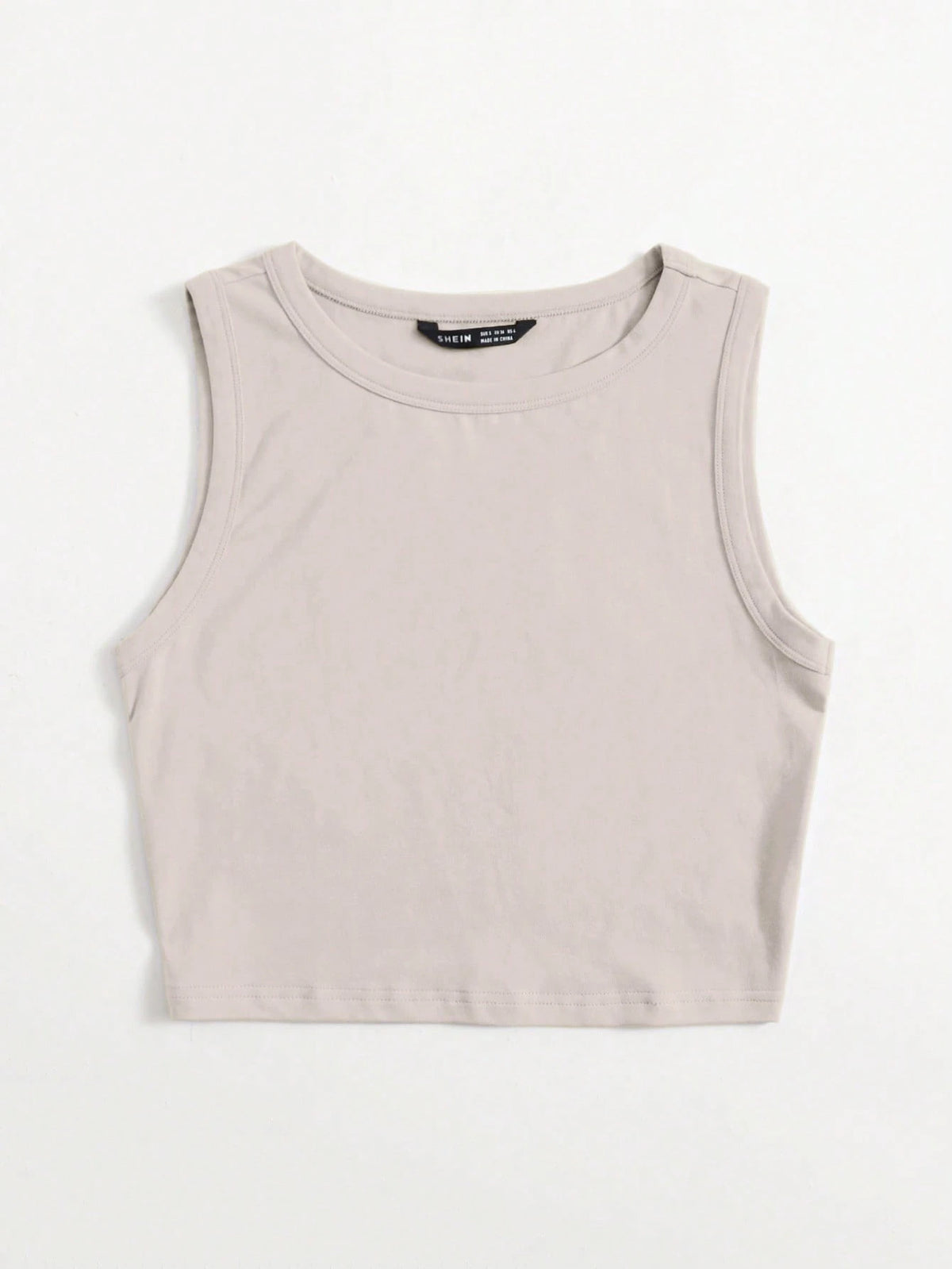 EZwear Solid Crop Tank Top