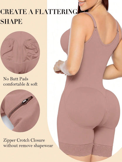 Faja Colombianas Moldeadoras Shapewear Tummy Control Full Body Shaper
