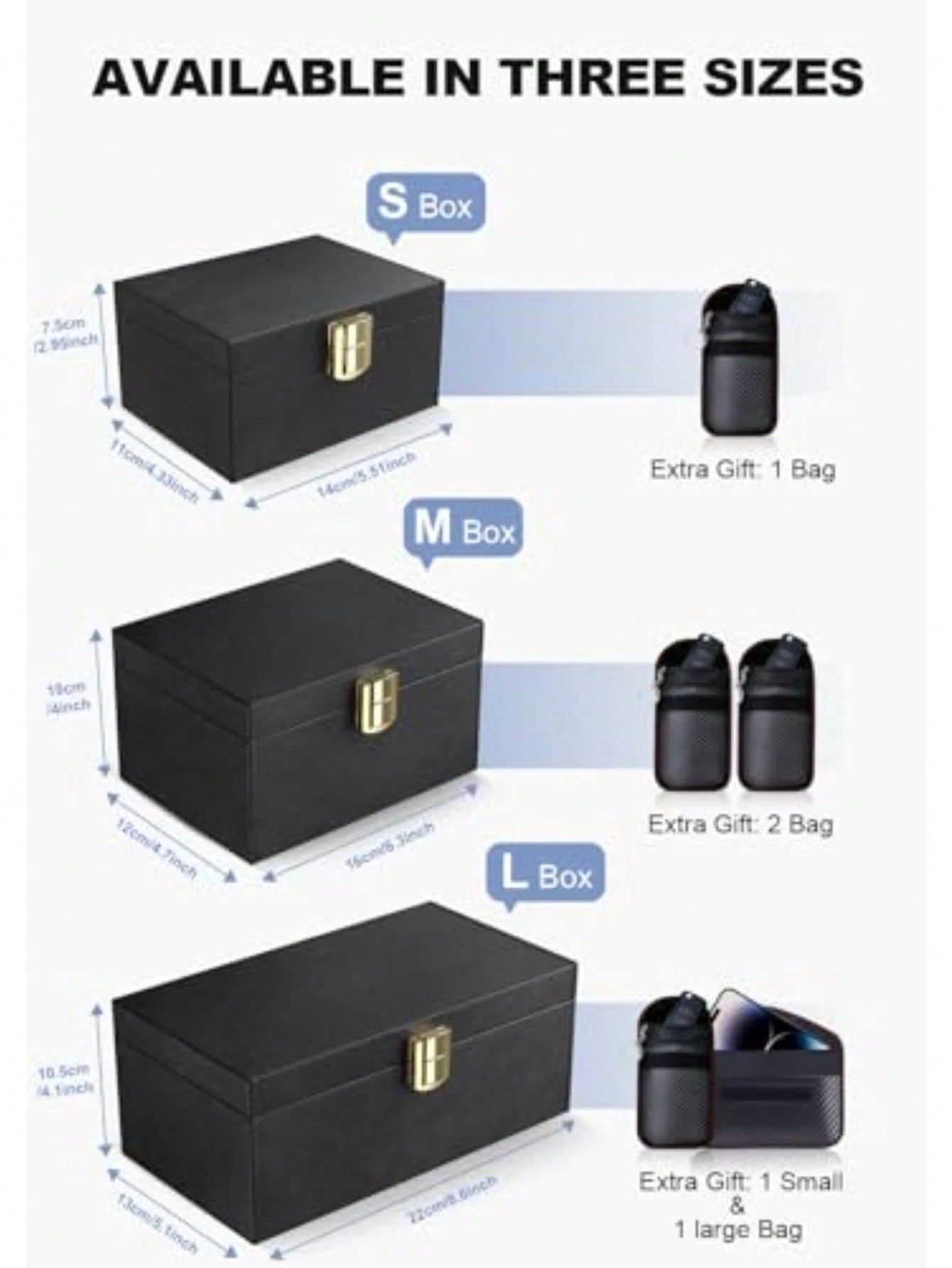 Faraday Box With Faraday Bags For Car Keys, Car Key Signal Blocking Box, Keyless Entry Car Key Protector Anti-Theft Shielding Cage