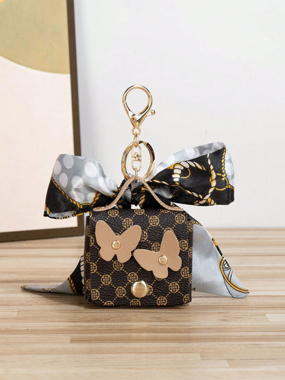 Fashionable Casual Silk Scarf Miniature Bag Charm Small Gifts Gifts For Her Gifts For Women