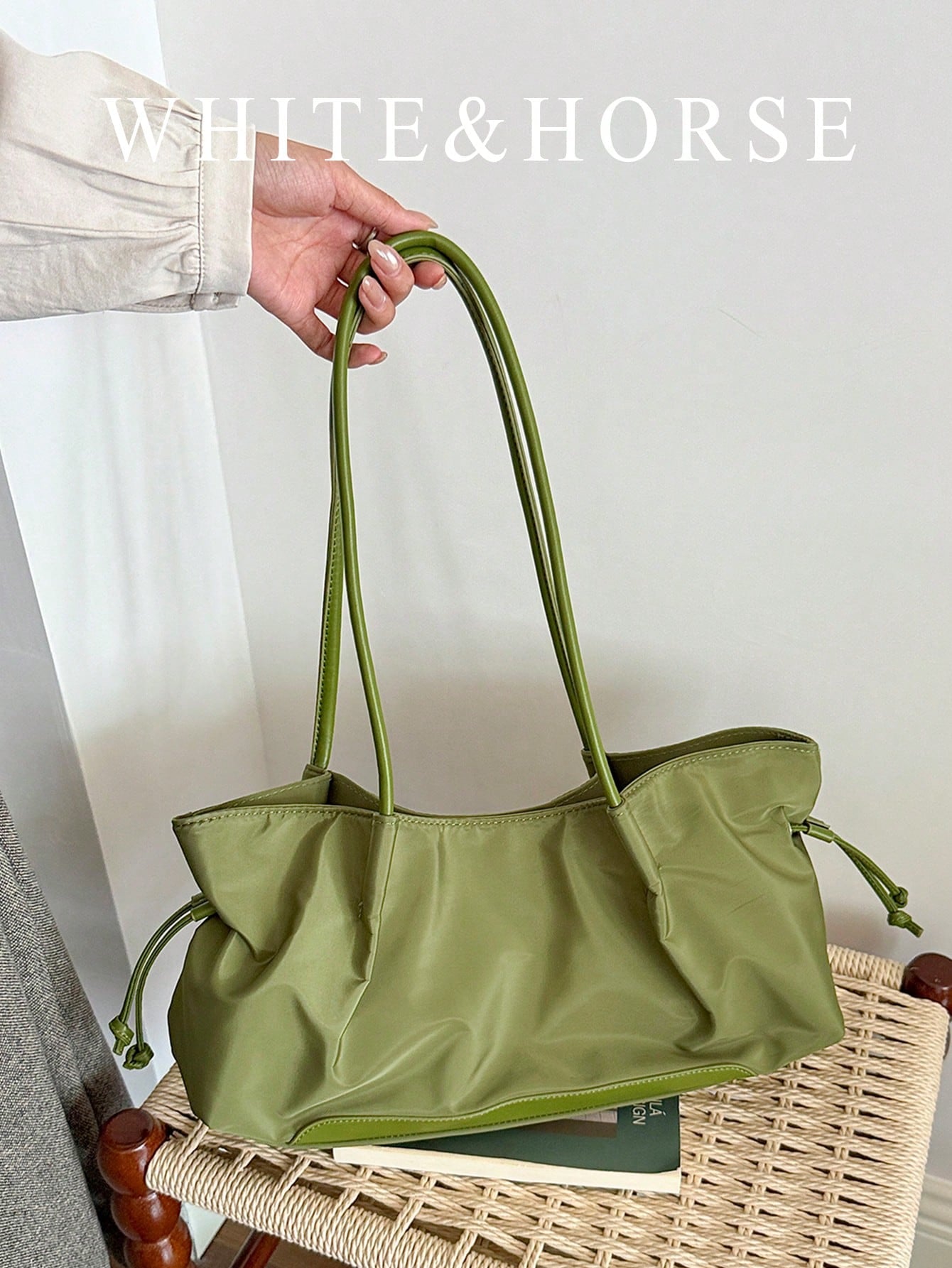 Fashionable Versatile New Style Minimalist Tote Bag For Women, Large Capacity Commuter Shoulder Bag, Lightweight Casual Handbag