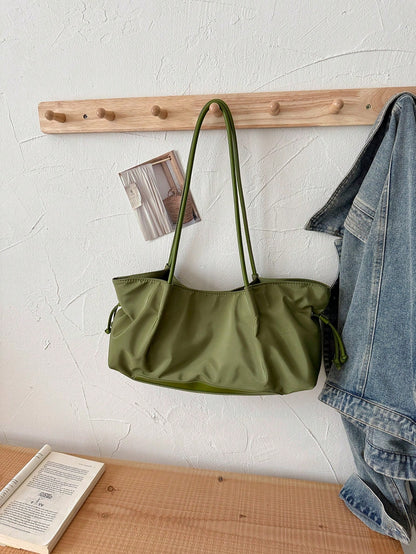 Fashionable Versatile New Style Minimalist Tote Bag For Women, Large Capacity Commuter Shoulder Bag, Lightweight Casual Handbag