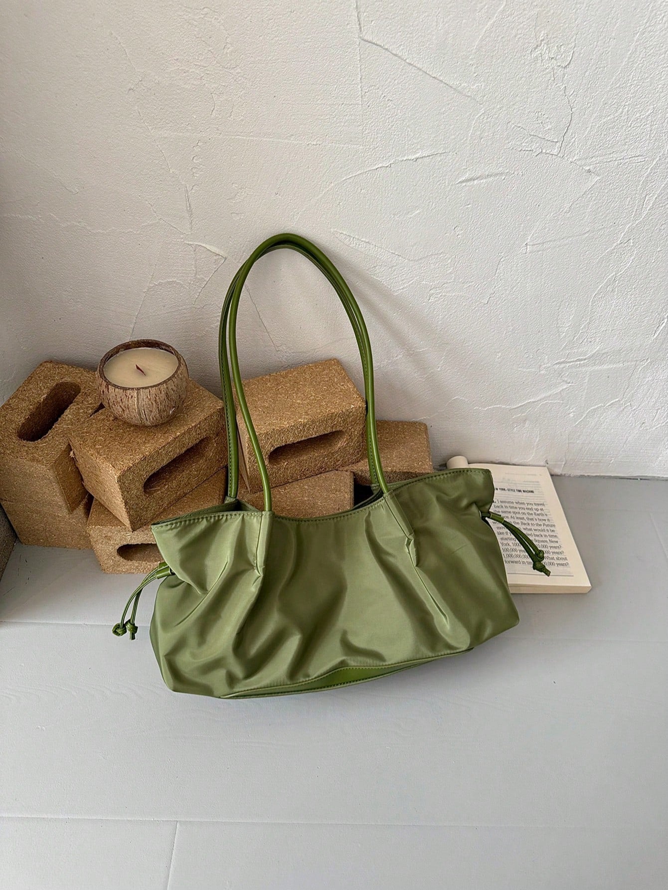 Fashionable Versatile New Style Minimalist Tote Bag For Women, Large Capacity Commuter Shoulder Bag, Lightweight Casual Handbag