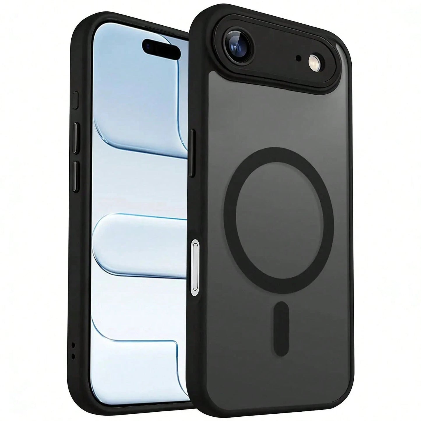 Faux Leather Textured Magnetic Matte Phone Case (For IPhone Air 17 16 15 Plus 14 13 12 Min 11 And Camera Lens Protector)- Protective Phone Case Iphone17 Pro Max Case Iphone17 Pro Case Iphone17 Case I