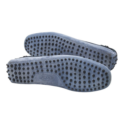 Ferrari Gommino Blue Suede Driving Loafers UK 8