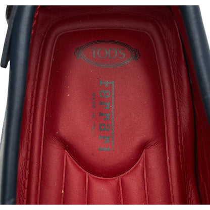 Ferrari Gommino Blue Suede Driving Loafers UK 8