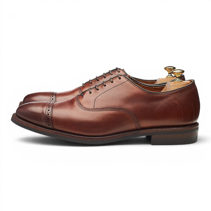 'Fifth Avenue' Brown Leather Oxford UK 10.5 US 11.5 D