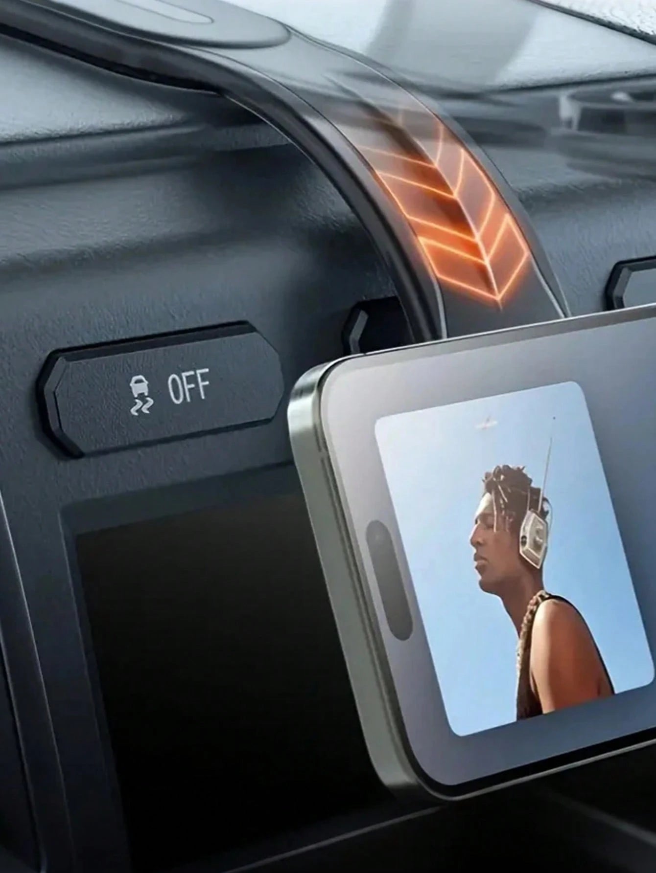 Flexible Magnetic Car Phone Holder – Adjustable Aluminum Alloy Arm With 360° Rotation, Shapeable Design For Custom Viewing Angles, Clamp-Free, Scratch & Shock Proof, Universal Compatible With IPhone&