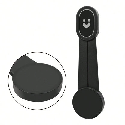 Flexible Magnetic Car Phone Holder- Adjustable Aluminum Arm, 360° Rotation, Moldable Design For Custom Viewing Angle, No Clip, Scratch & Shock Resistant, Universal Compatible With Iphone And All Smar