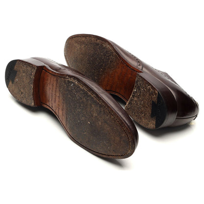 'Flore' Dark Brown Leather Oxford Brogue UK 7.5 G