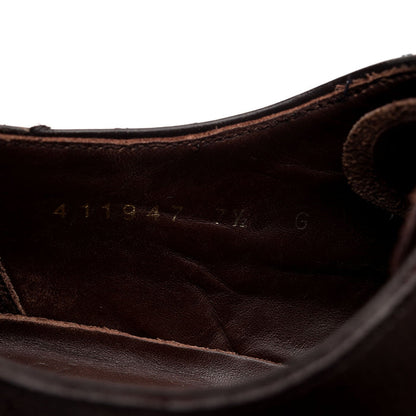 'Flore' Dark Brown Leather Oxford Brogue UK 7.5 G
