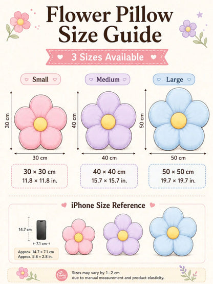 Flower Shaped Decorative Throw Pillow, Suitable For Bed And Sofa, Cute Flower Plush Throw Pillow, Home Decor Floor Pillow Cushion, Housewarming Gift