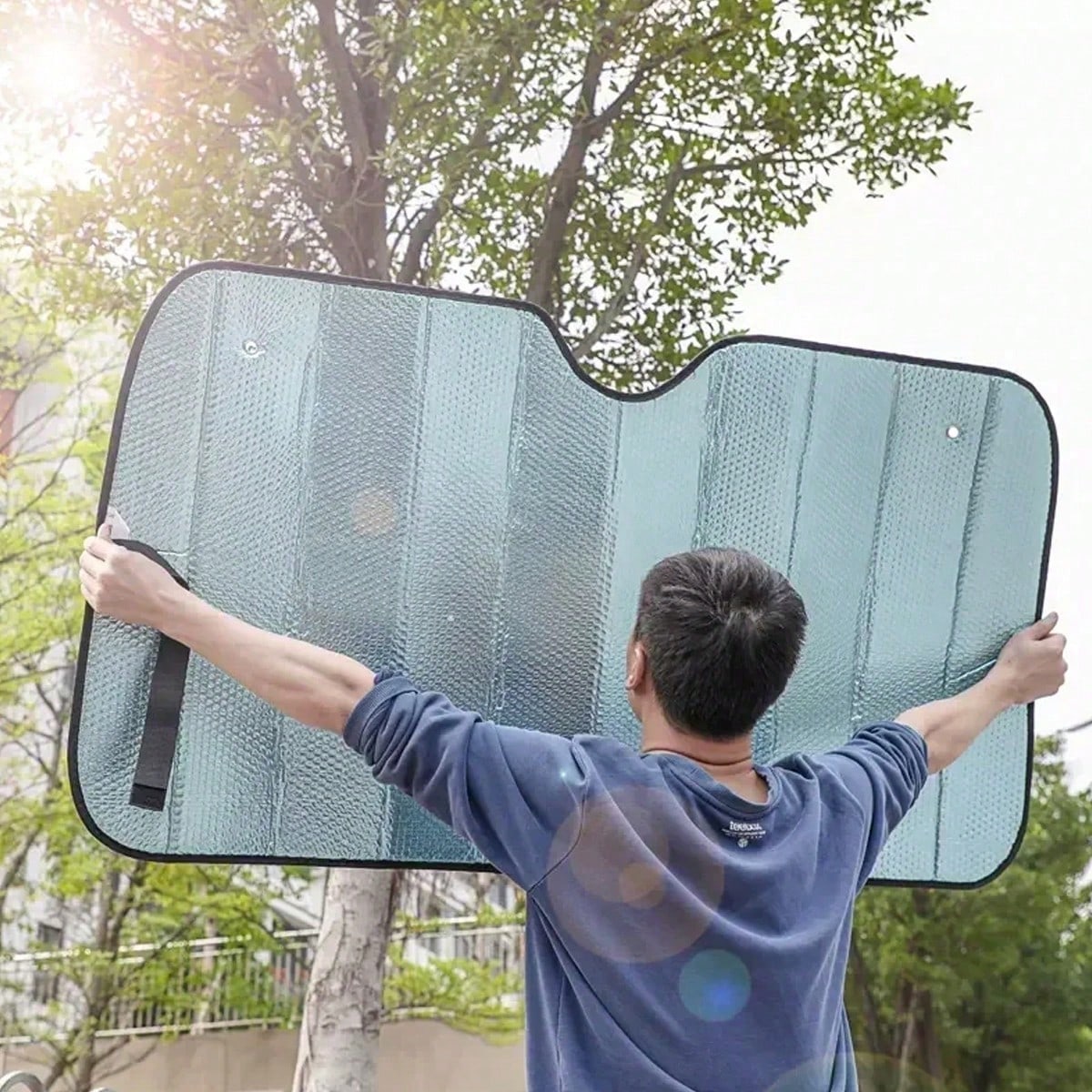 Foldable Universal Car Sun Visor, Windshield Sun Shade, Anti-UV Car Accessories