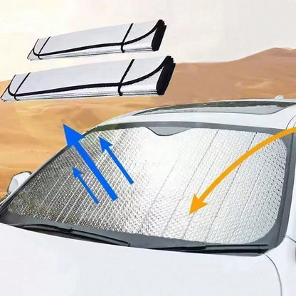 Foldable Universal Car Sun Visor, Windshield Sun Shade, Anti-UV Car Accessories