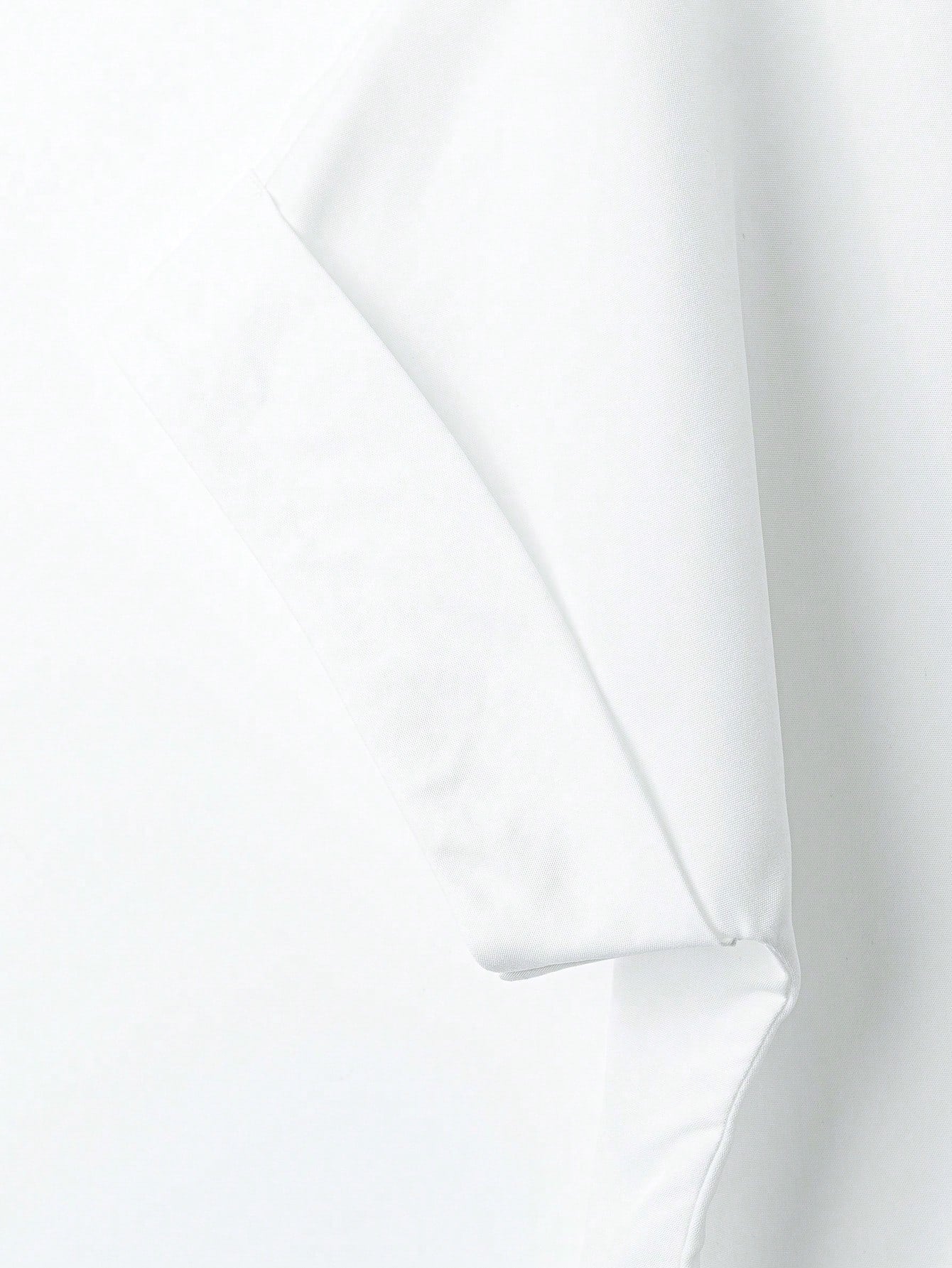 Franclia High-End Fashionable French Design Loose Batwing Sleeve Turndown Collar Women Blouse