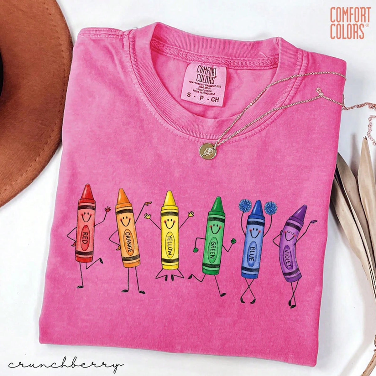 ® Funny Teacher Life Shirt Happy Doodle Back To School Gift Preschool Teacher School Supplies Shirt Crayon Pencil Tee
