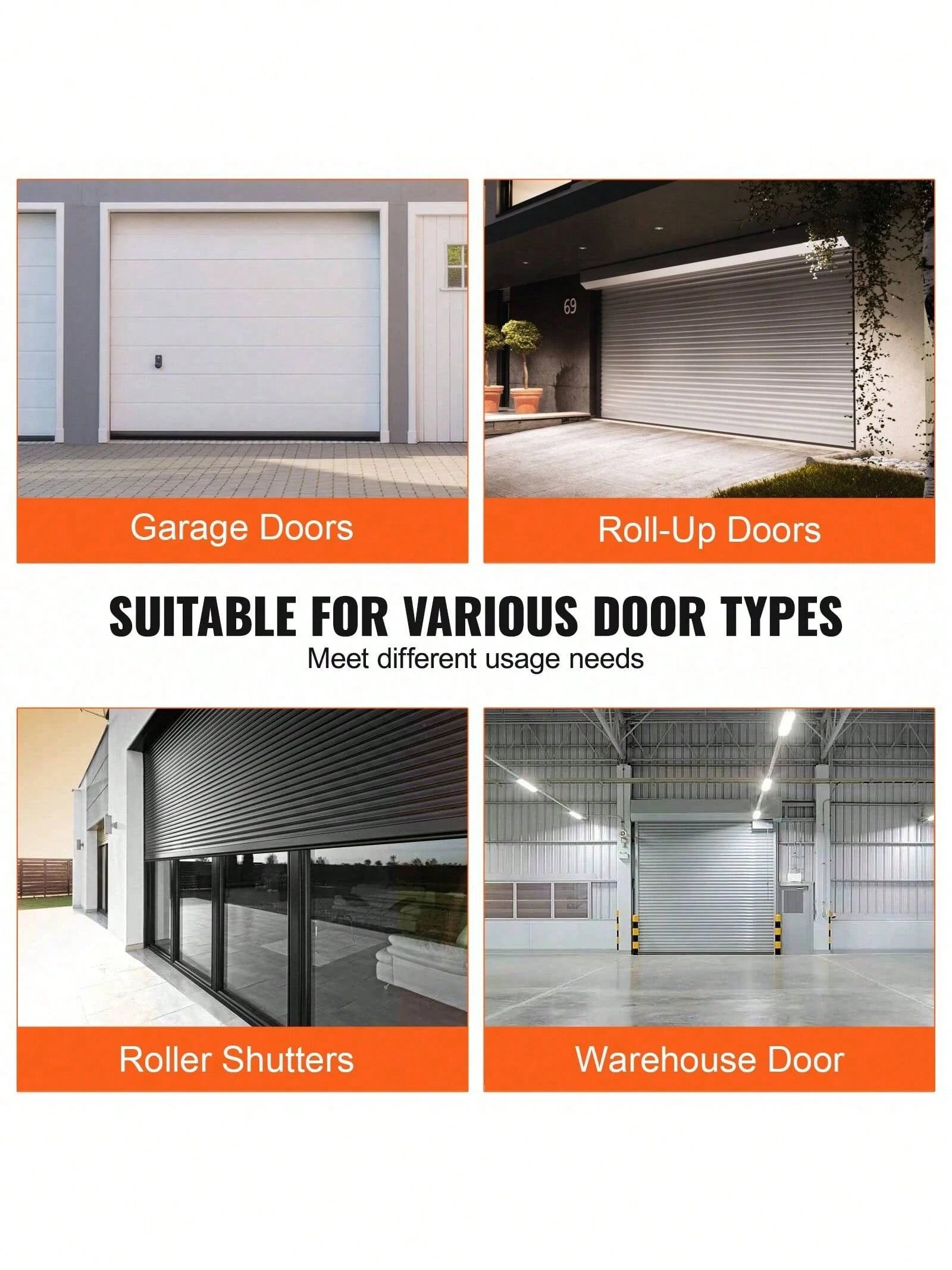 Garage Door Seals Bottom Rubber U Shape +O Ring Garage Door Weather Stripping Universal Weatherproof Threshold Buffering Sealing Rubber 5 16 Inch T-Ends And 3 3 4 Inch Width (20 Ft Black)
