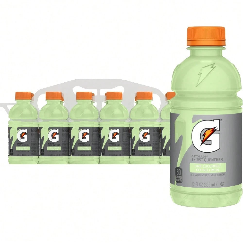Gatorade Thirst Quencher, Glacier Freeze, 12 Fl Oz (Pack Of 12)