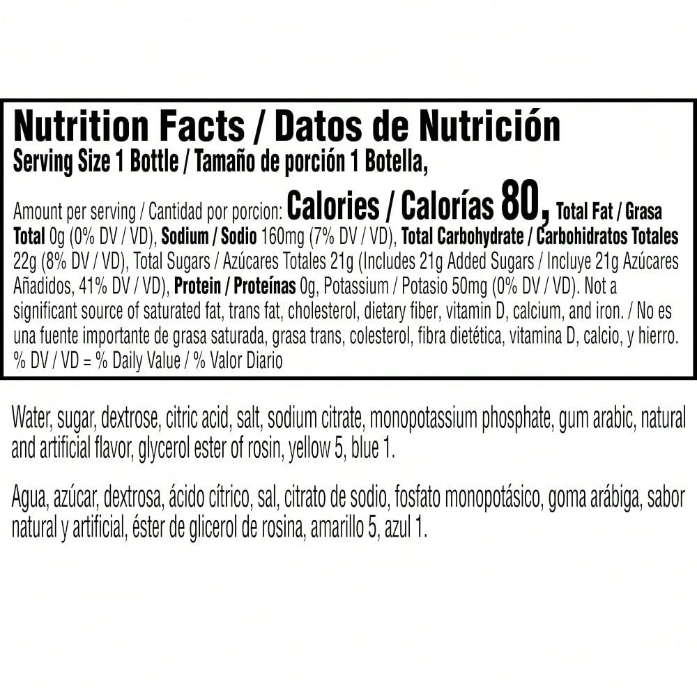 Gatorade Thirst Quencher, Glacier Freeze, 12 Fl Oz (Pack Of 12)