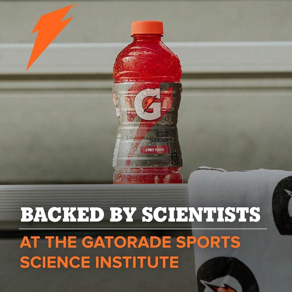 Gatorade Thirst Quencher, Glacier Freeze, 12 Fl Oz (Pack Of 12)