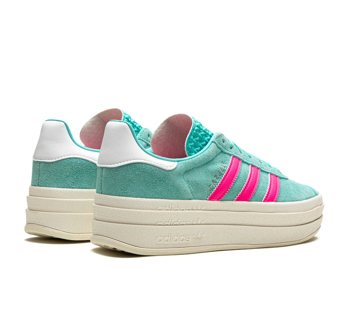 Adidas Gazelle "Bold Flash Aqua Lucid Pink"