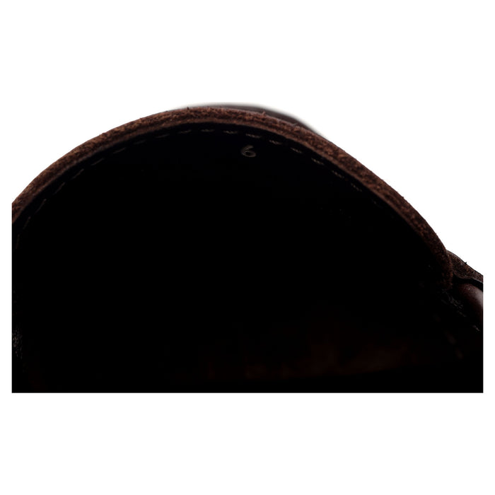 'Genoa' Dark Brown Leather Driving Loafers UK 6 E