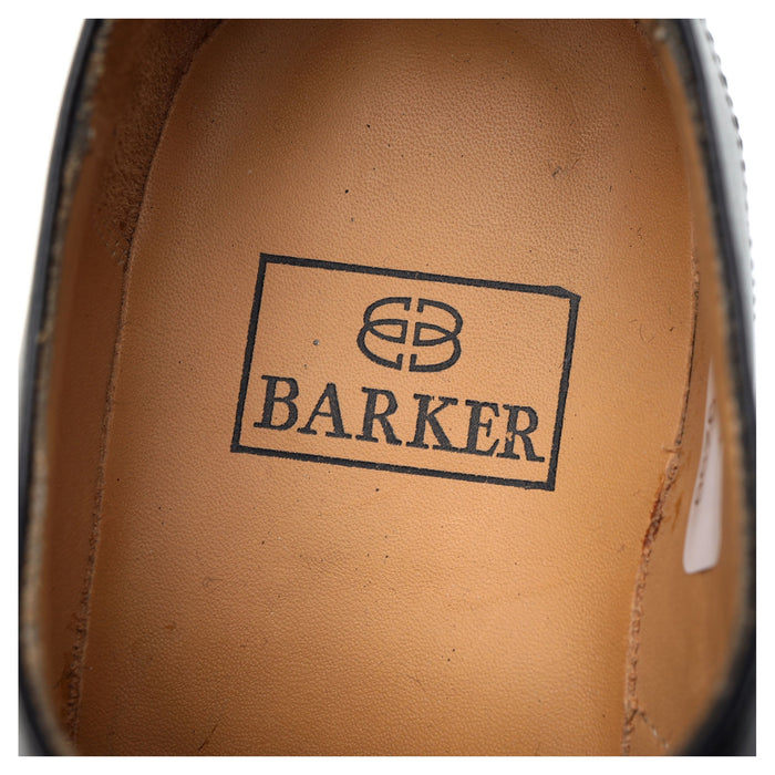 'Glasgow' Black Leather Oxford Brogues UK 6 G