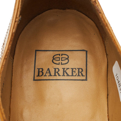 'Glasgow' Tan Brown Leather Oxford Brogues UK 9 G